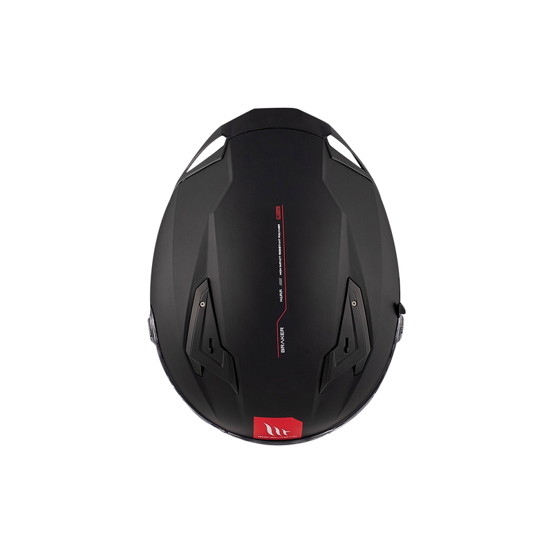 MT BRAKER SV SOLID A1 integraal motorhelm glans zwart