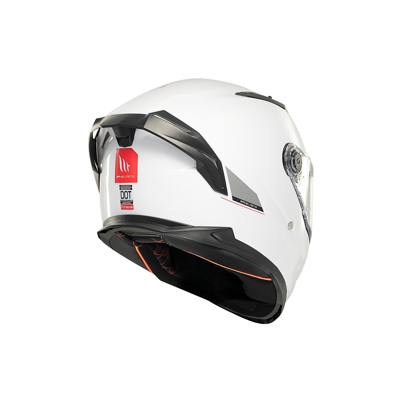MT BRAKER SV SOLID A0 integraal motorhelm wit