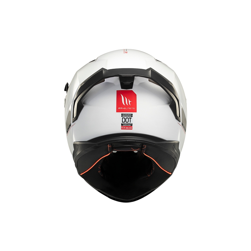 MT BRAKER SV SOLID A0 integraal motorhelm wit