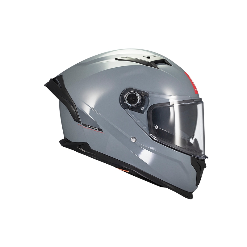MT BRAKER SV SOLID A12 integraal motorhelm grijs