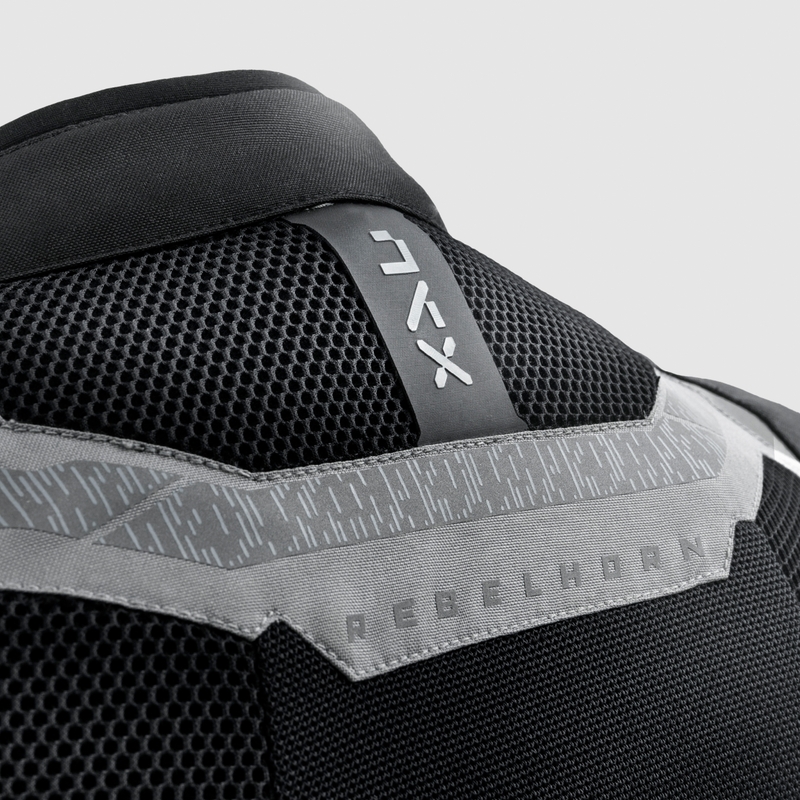 Rebelhorn Jax zwart en grijs motorjack