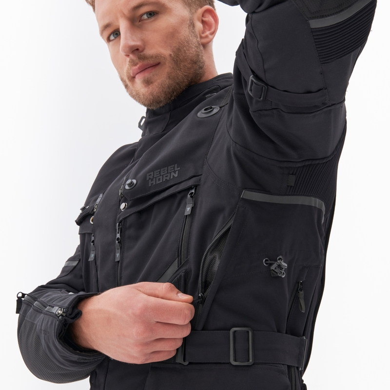 Rebelhorn Range Zwart Motorjack