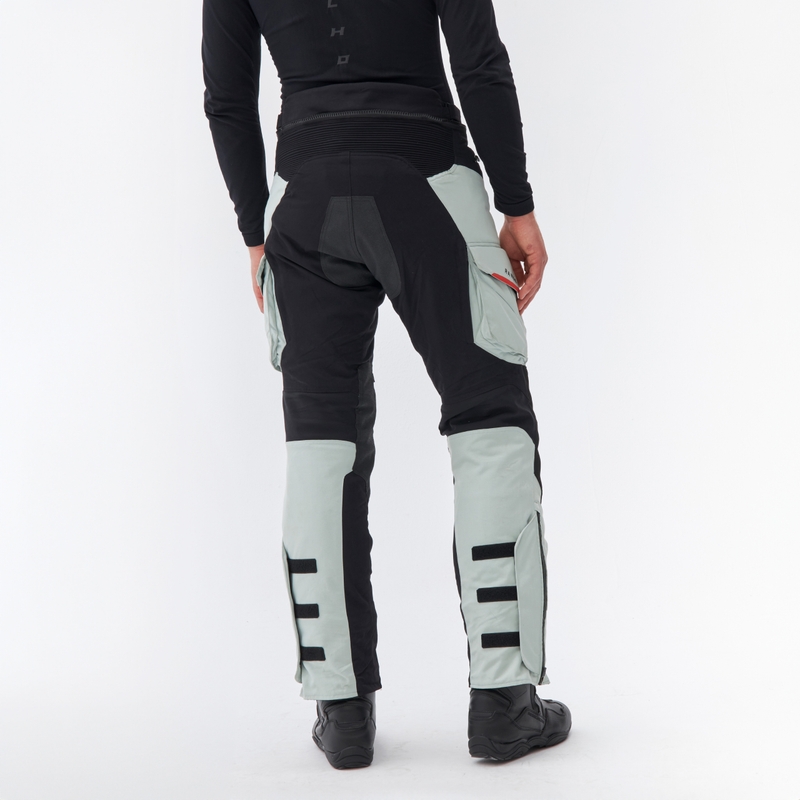 Rebelhorn Range Grijs-Zwart-Rode Motorbroek
