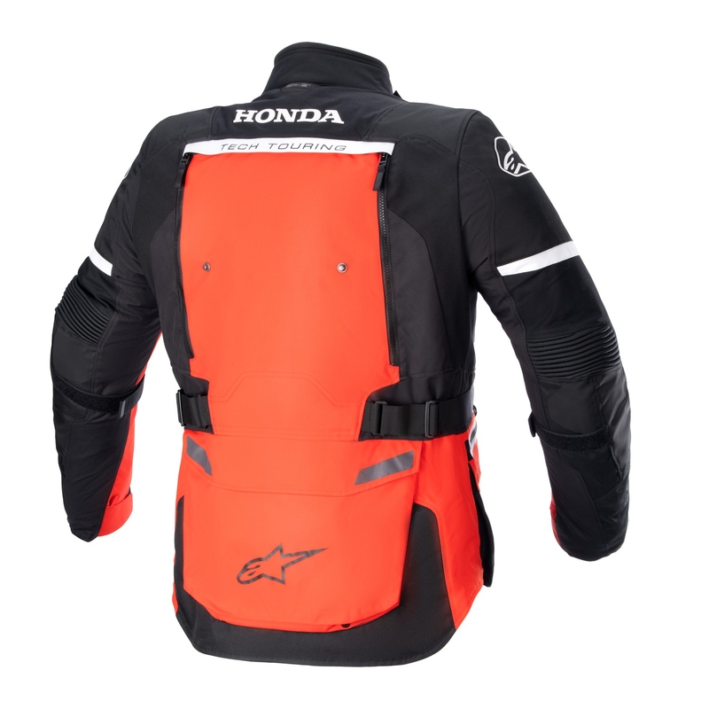 Alpinestars Bogota PRO Drystar Honda motorjas fluo rood-zwart collectie