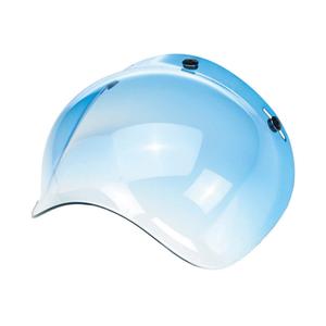 Verchroomd plexi schild bubbelmodel voor Cassida Oxygen helm