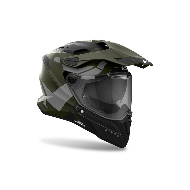Airoh Commander 2 Reveal Endurohelm Matgroen