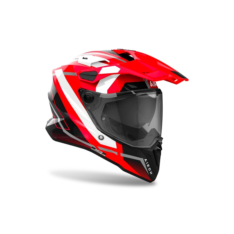 Endurohelm Airoh Commander 2 Mavick glanzend rood