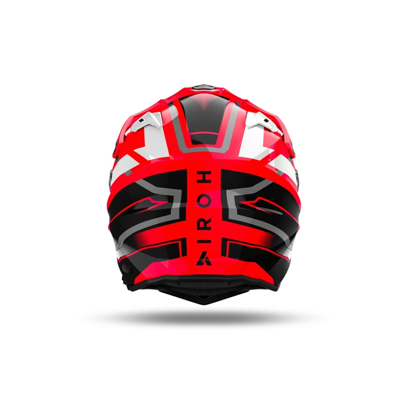 Endurohelm Airoh Commander 2 Mavick glanzend rood