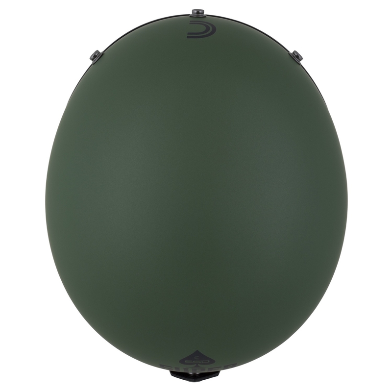 Open helm Cassida Ace Super Hooligan zwart mat-metallic groen