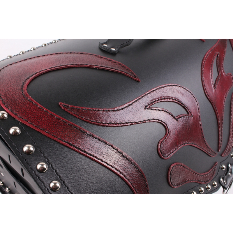 Kufr na motorku RSA-22B Red demon výprodej