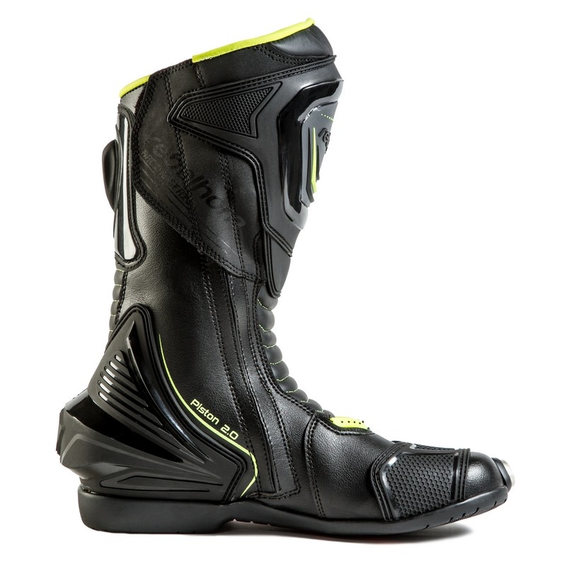 Boty na motorku Rebelhorn Piston II CE černo-fluo žluté výprodej
