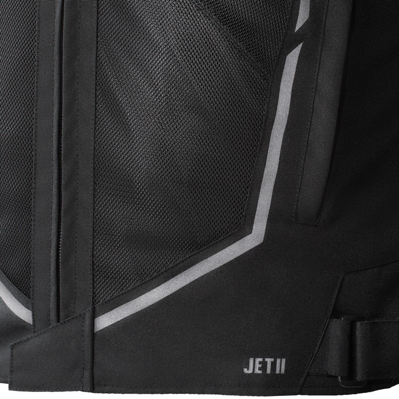 Motorjas Ozone Jet II zwart uitverkoop
