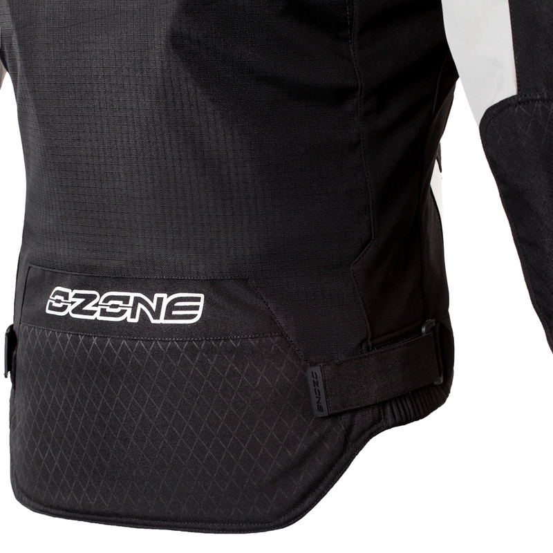 Bunda na motorku Ozone Edge Evo černo-šedá výprodej