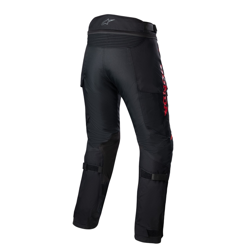 Alpinestars Bogota PRO Drystar Honda motorbroek rood fluo-zwart
