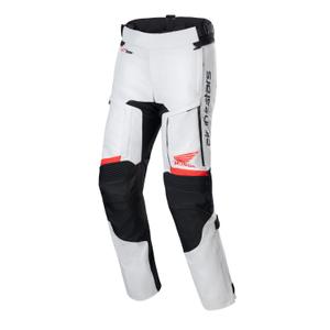 Alpinestars Bogota PRO Drystar Honda Motorbroek 2024 lichtgrijs-fluozwart