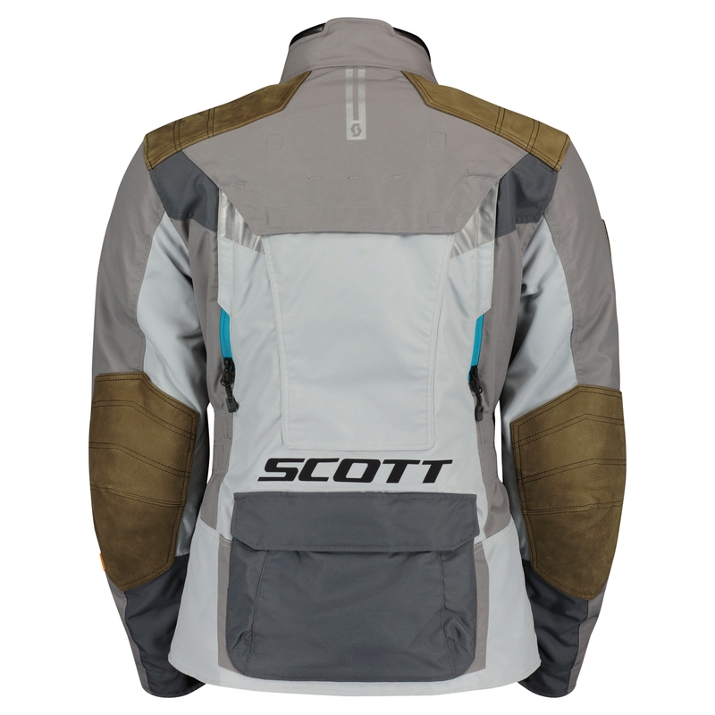 Dames motorjas SCOTT W'S DUALRAID DRYO IRON grijsbruin uitverkoop