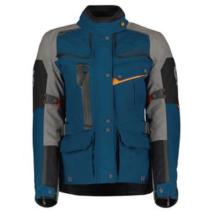 Dames motorjas SCOTT VOYAGER DRYO blauw-grijs