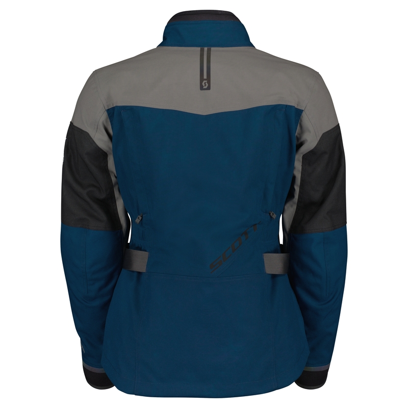 Dames motorjas SCOTT VOYAGER DRYO blauw-grijs
