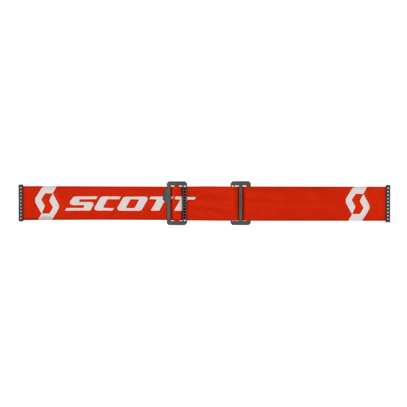 Motorcrossbril SCOTT PRIMAL CLEAR rood en wit