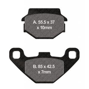 Brzdové destičky EBC