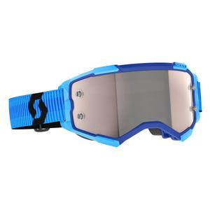 Motorcrossbril SCOTT Fury blauw-zwart chroom