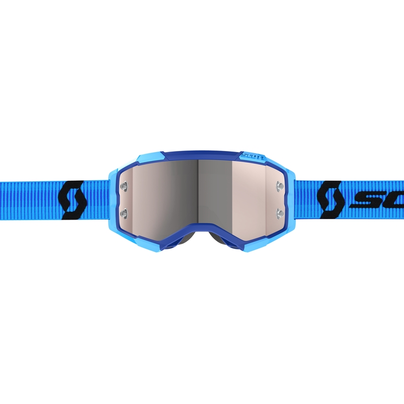 Motorcrossbril SCOTT Fury blauw-zwart chroom
