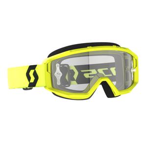 Motorcrossbril SCOTT PRIMAL CLEAR zwart-fluogeel