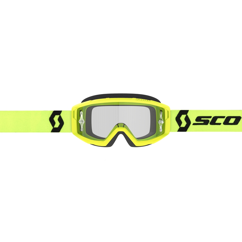 Motorcrossbril SCOTT PRIMAL CLEAR zwart-fluogeel