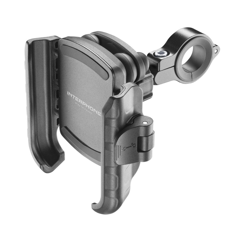 Universele telefoonhouder Interphone Crab PRO met anti-vibratiefunctie