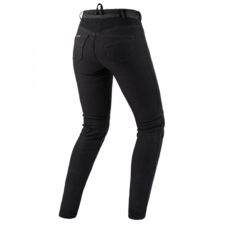 Dames Shima Flexx Black Motorcycle Jeans