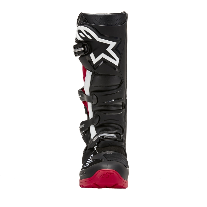 Alpinestars Tech 7 Enduro Drystar Honda Motorlaarzen Zwart-Rood