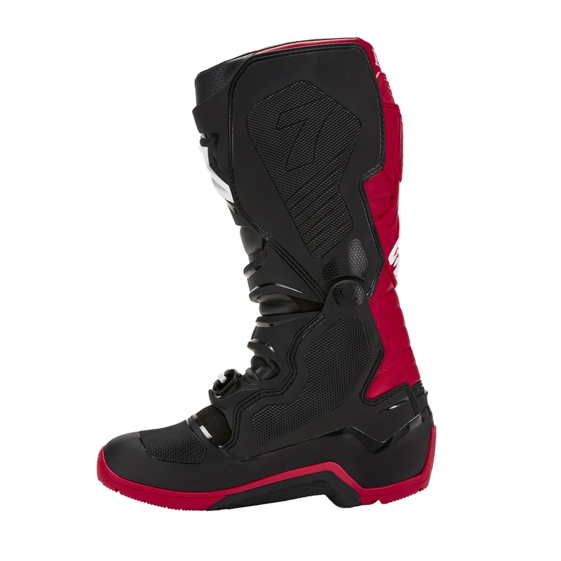 Alpinestars Tech 7 Enduro Drystar Honda Motorlaarzen Zwart-Rood
