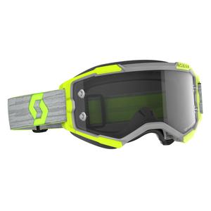 Motorcrossbril SCOTT Fury LS zwart-fluogeel