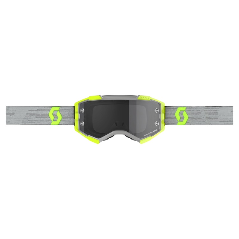 Motorcrossbril SCOTT Fury LS zwart-fluogeel