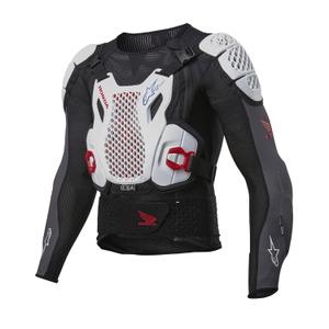Alpinestars Bionic Plus 2 Honda bodyprotector collectie wit-blauw-rood-zwart