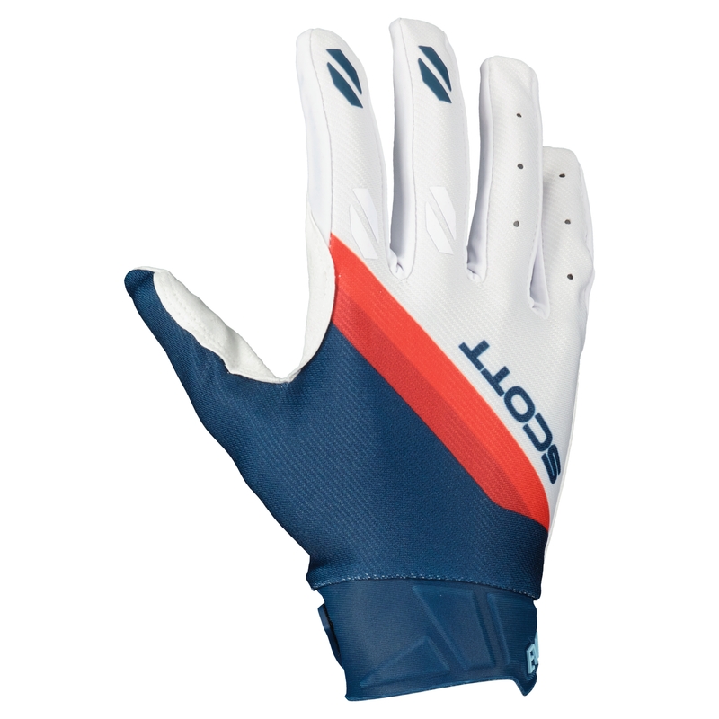 Motorcross handschoenen SCOTT EVO DIRT rood en wit