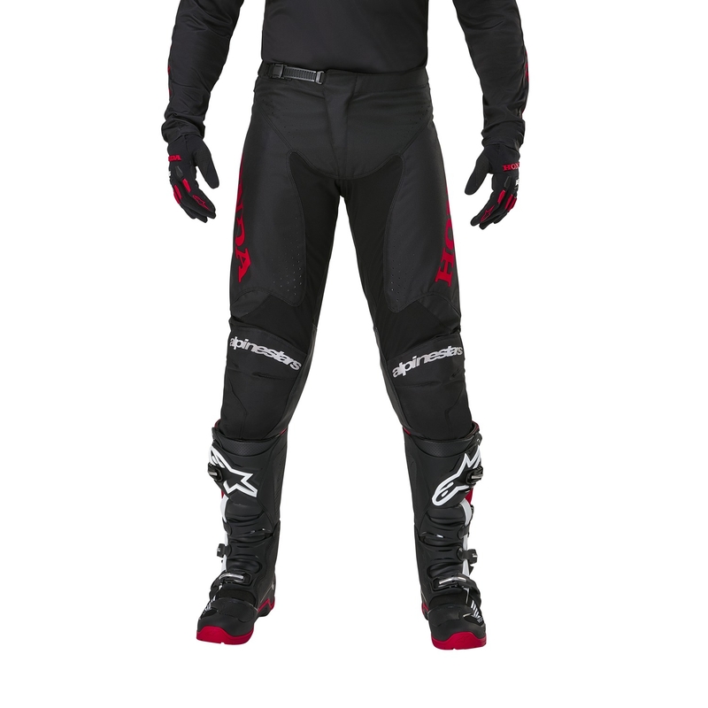 Alpinestars Racer Iconic Honda Collection Motocrossbroek Zwart-Rood