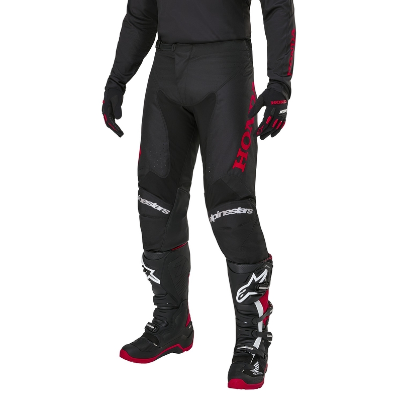 Alpinestars Racer Iconic Honda Collection Motocrossbroek Zwart-Rood