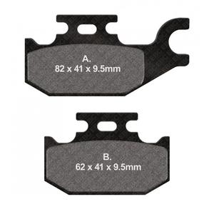 Brzdové destičky EBC