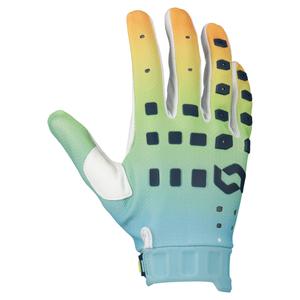 Motorcross handschoenen SCOTT PODIUM PRO blauw-oranje