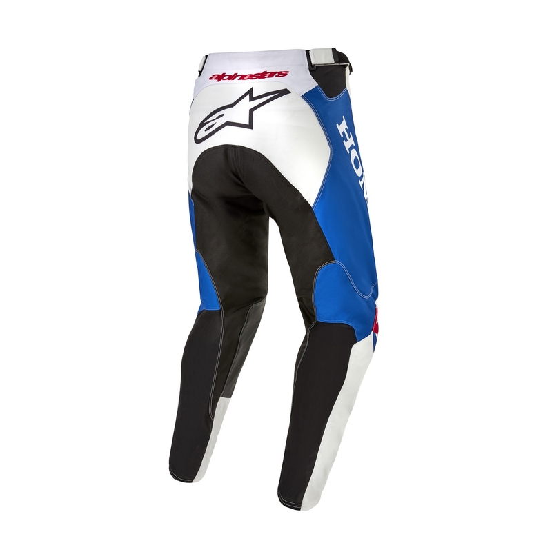 Alpinestars Racer Iconic Honda collectie motorcrossbroek wit-blauw-rood-zwart