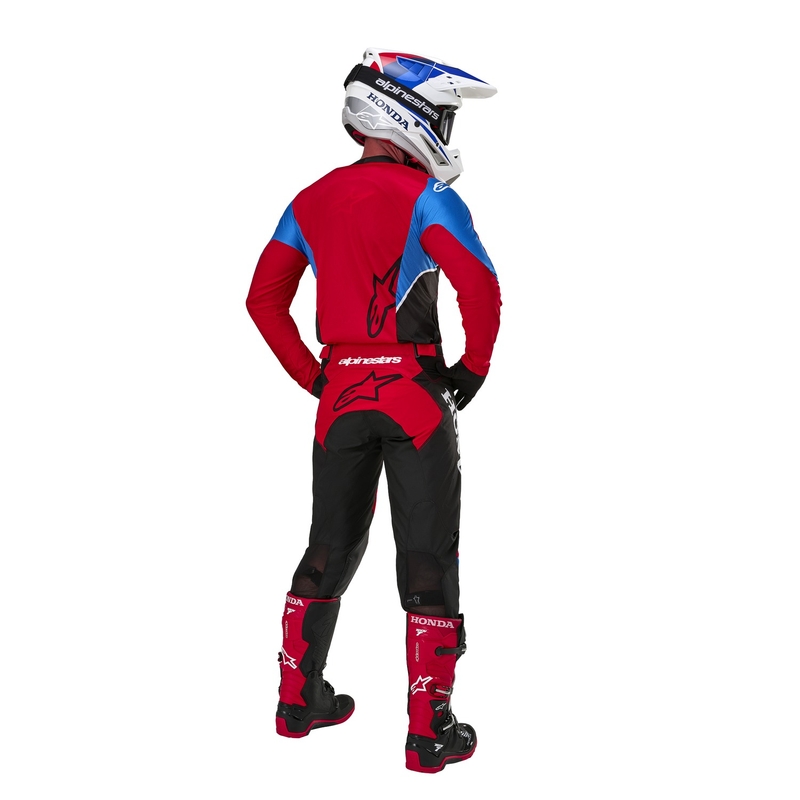 Alpinestars Racer Iconic Honda Motocross Broekencollectie Rood-Zwart-Blauw-Wit