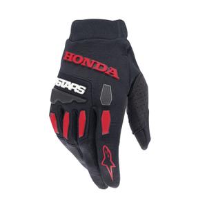 Alpinestars Full Bore Honda Collection Motocross Handschoenen Zwart-Rood