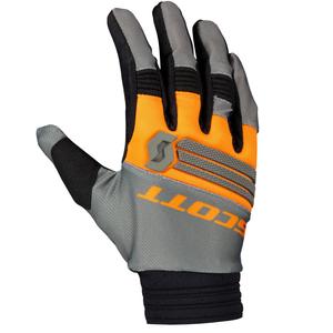 Motorhandschoenen SCOTT X-PLORE grijs-oranje
