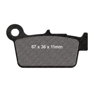 Brzdové destičky EBC