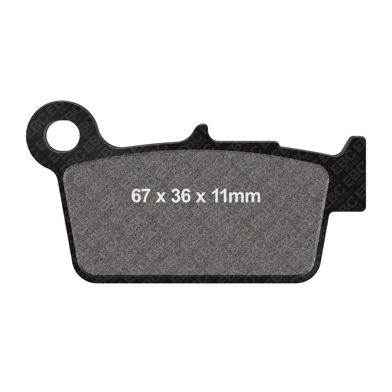 Brzdové destičky EBC