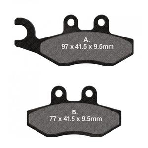 Brzdové destičky EBC