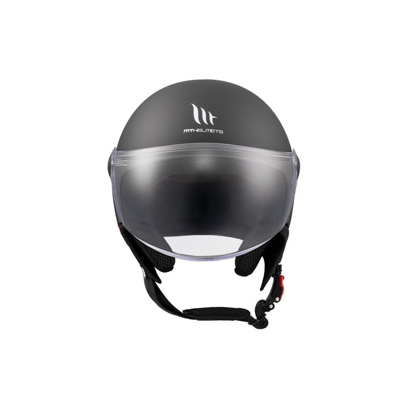 MT Street S open motorhelm mat zwart