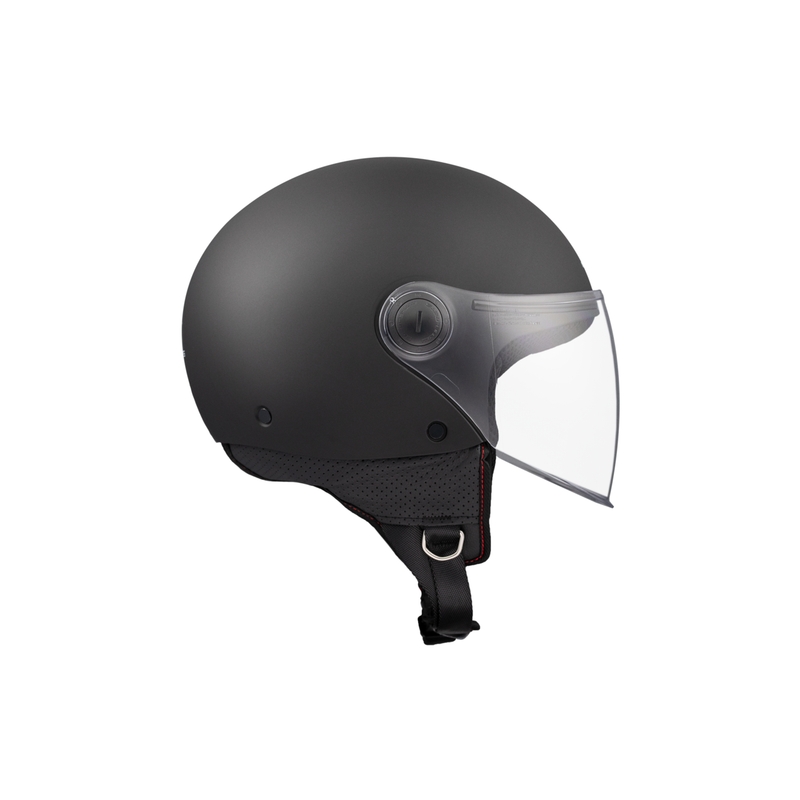 MT Street S open motorhelm mat zwart