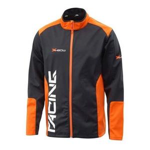 Softshell jack KTM X-Bow Replica Team zwart-oranje